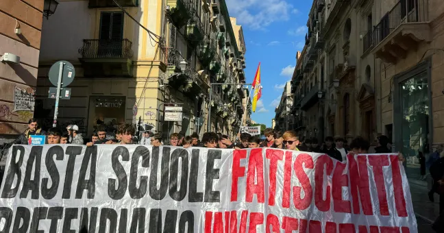 Manifestazione-studenti-Palermo