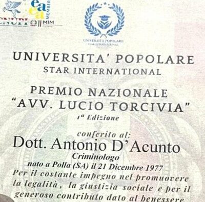 Premio Antonio Torciva